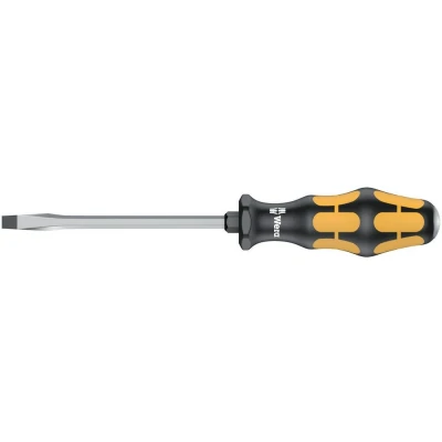 Afbeelding van Wera kraftform plus schroevendraaier met zeskantschacht en slagkop sleuf 7 x 125mm