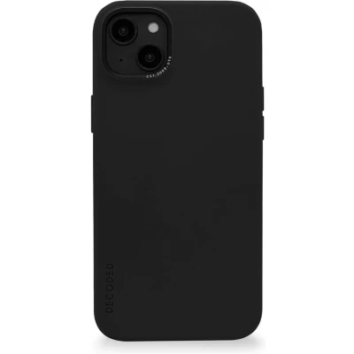 Afbeelding van DECODED Siliconen Back Cover iPhone 14 Plus Anti Bacterieel Hoesje Magnetische Technologie van Apple Zwart