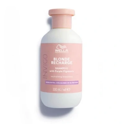 Afbeelding van Wella Invigo Blonde Recharge Cool Shampoo 300ml