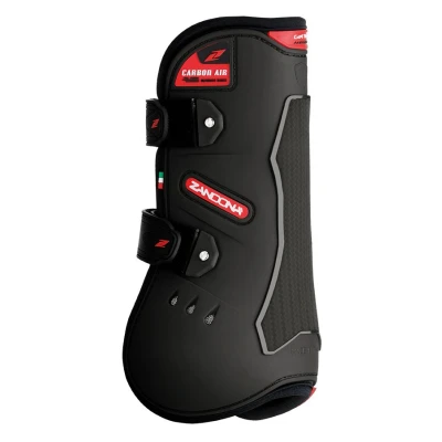 Image de Zandona Protèges Tendons Carbon Air Velcro Noir XL