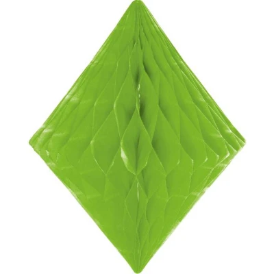 Afbeelding van Honeycomb Diamant limegroen 30cm