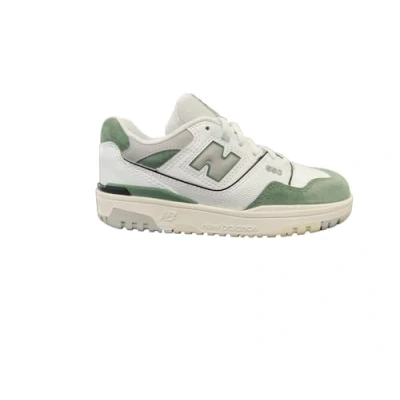 Afbeelding van New Balance 550 Unisex Sneakers laag voor kinderen, Maat: 32, White Leer en textiel