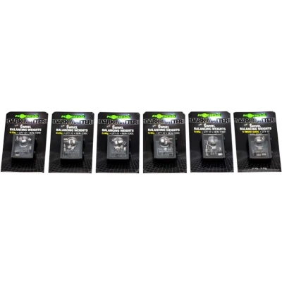 Afbeelding van Korda Dark Matter Balancing Weights Mixed Pack Zilver
