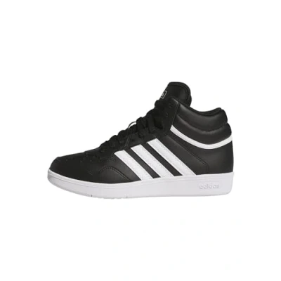 Afbeelding van Adidas hoops 4.0 mid womens in de kleur zwart.
