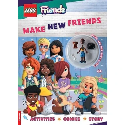 Afbeelding van LEGO® Minifigure Activity Friends: Make New Friends (with Aliya mini doll and Aira puppy)