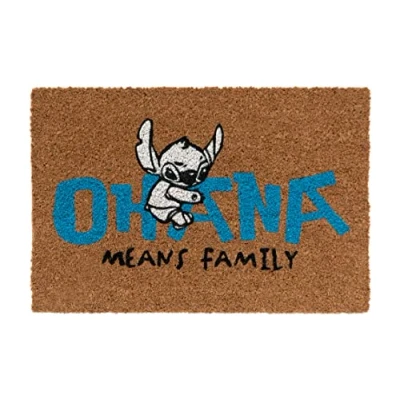 Afbeelding van Disney Lilo &amp; Stitch Deurmat Welkomstmat Ohana means family
