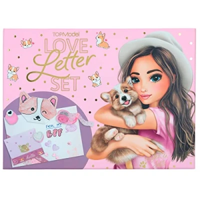 Afbeelding van Depesche TOPModel Love Letter set CORGI