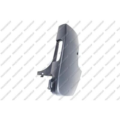 Afbeelding van PRASCO OP9341153 Bumper Achteras links voor voertuigen met achterportier Glad Zwart Lakken mogelijk OPEL: Vivaro A Combi, Van