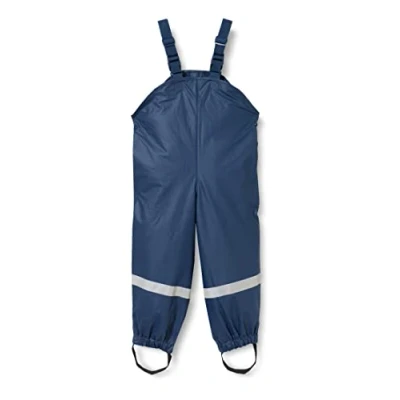 Image de Playshoes Regenlatzhose Textilfutter Pantalon De Pluie, Bleu (Marine), 140