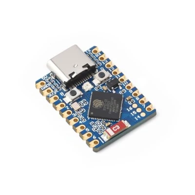 Afbeelding van Waveshare ESP32 S3 Mini Development Board, gebaseerd op S3FH4R2 Dual Core processor, 240 MHz Running Frequency, 2,4 GHz WLAN &amp; BT 5, Castellated Module, Geschikt voor SMD toepassingen