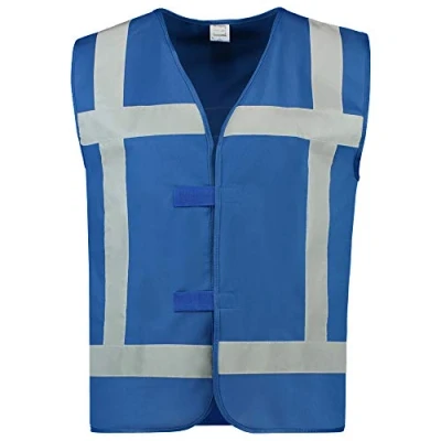 Afbeelding van Tricorp Vest Reflectie 453014 Fluo Koningsblauw