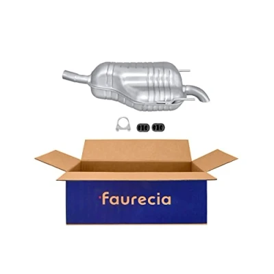 Afbeelding van HELLA 8LD 366 031 481 Einddemper Achter Met aanbouwdelen OPEL: Astra H Caravan, Hatchback, Van