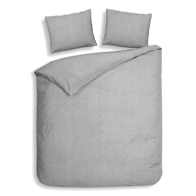 Afbeelding van Heckettlane Spina Dekbedovertrek Lits jumeaux 240x200/220 cm Light Grey