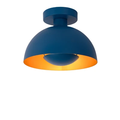Afbeelding van Lucide SIEMON Plafonnière 1xE27 Blauw