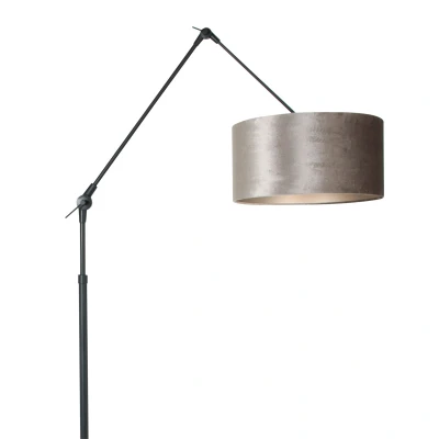 Afbeelding van Steinhauer vloerlamp Prestige chic zwart metaal 8116ZW