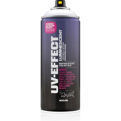 Afbeelding van Montana uv effect transparant semi gloss 400 ml, transparant, spuitbus