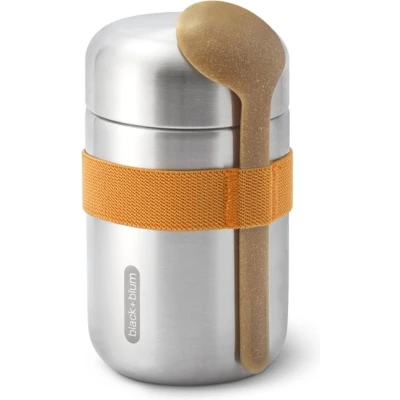 Afbeelding van Black+Blum RVS Thermos Voedselcontainer 400ml Orange