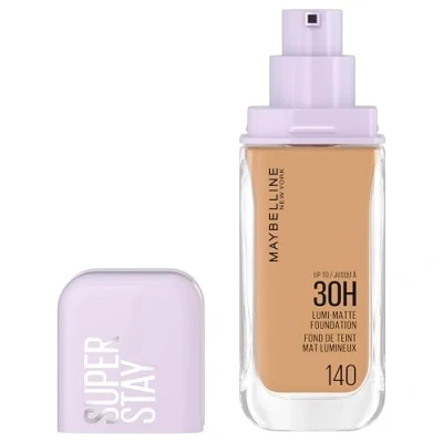 Afbeelding van Maybelline New York Superstay Lumi Matte Foundation Blijft tot wel 30 uur zitten finish 140 35ml