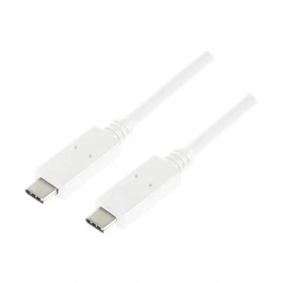 Image de LogiLink Câble USB 3.1 C mâle 10 m blanc
