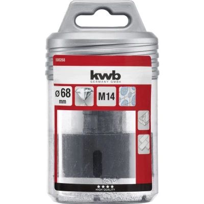 Afbeelding van kwb HM Fliesenbohrer M14 68mm 500268 Tegelboor 68 mm 1 stuk(s)