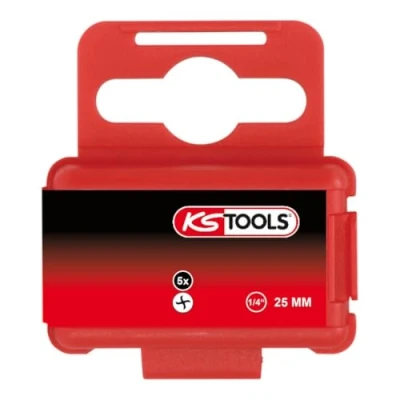 Afbeelding van KS TOOLS 911.2905 Schroefbit 6,3 (1/4&quot;)mm (inch) gereedschapsstaal