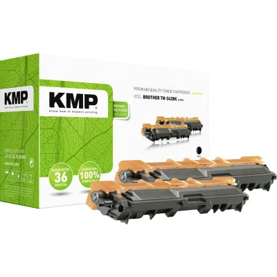 Afbeelding van KMP Tonercassette vervangt Brother TN 242BK, TN242BK Compatibel Zwart 5000 bladzijden B T57D