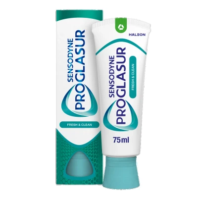 Afbeelding van Sensodyne Tandpasta Proglasur Fresh &amp; Clean, 75 ml