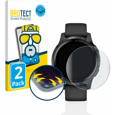 Afbeelding van BROTECT Volledige bedekking Matte Scherm Beschermer, Smartwatch beschermfolie, Grijs