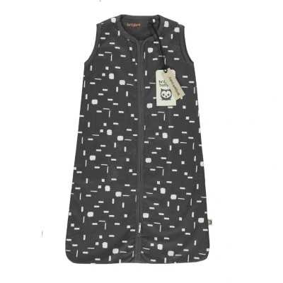 Afbeelding van Briljant Baby Zomerslaapzak Maat 70 Art Dark Grey