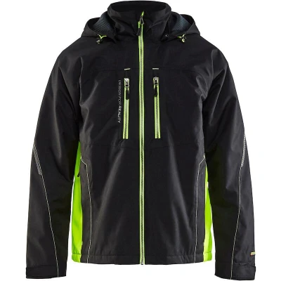 Afbeelding van Blaklader Lichtgewicht winterjas 4890 1977 Zwart/High Vis Geel