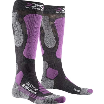 Afbeelding van X socks Skisokken Touring 4.0 Dames Polyamide/wol Paars Mt 39 40