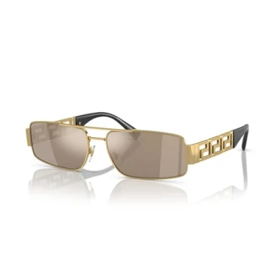 Afbeelding van Versace Unisex Zonnebril, Maat: 60, Gold