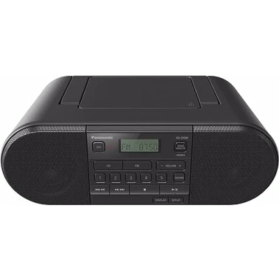 Afbeelding van Panasonic RX D500EG K Radio/CD speler VHF (FM) CD, FM, USB Zwart