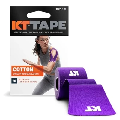Afbeelding van KT Tape Original Kinesiotape Voorgesneden 20 x 25cm strips Paars