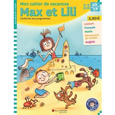 Image de Cahier de vacances Max et Lili GS/CP