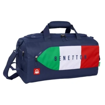 Afbeelding van Sporttas Benetton Flag Marineblauw 50 x 25 cm