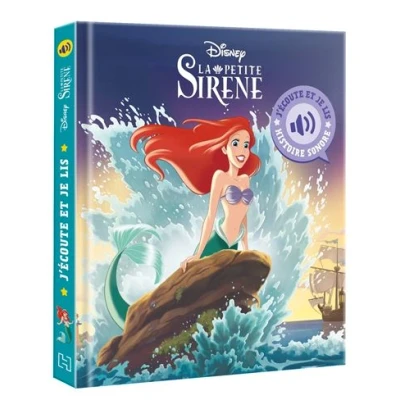Image de LA PETITE SIRÈNE J&#039;écoute et je lis (livre sonore) L&#039;histoire du film DISNEY PRINCESSES