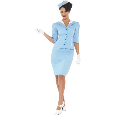 Afbeelding van &quot;Stewardess outfit voor dames Verkleedkleding Large&quot;