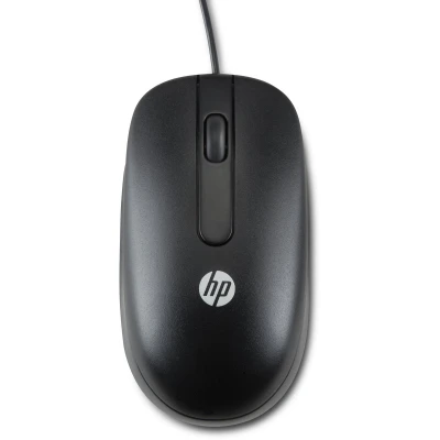 Afbeelding van HP QY777AT USB Optical Scroll Mouse Optisch 800DPI Ambidextrous Zwart muis