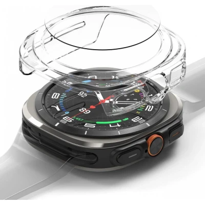 Afbeelding van RINGKE SLANK GALAXY HORLOGE VAN GETEMPERD GLAS ULTRA (47 MM) HELDER