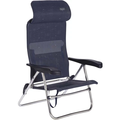 Afbeelding van Crespo Strandstoel AL/205 Compact Donker blauw