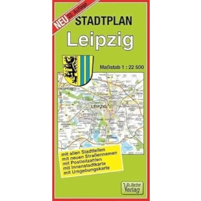 Afbeelding van Stadtplan Leipzig 1 : 22 500