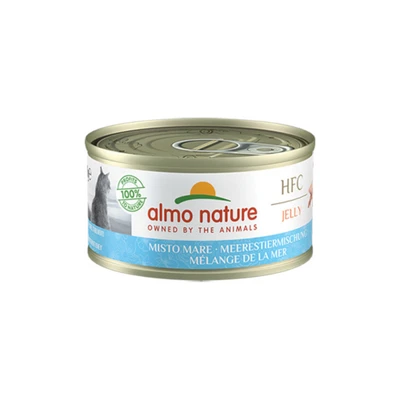 Afbeelding van Almo Nature HFC Natural 6 x 70 g Mix van Zeedieren