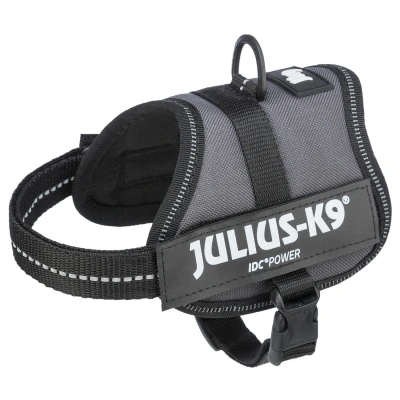 Afbeelding van Julius K9 Powerharness Antraciet Hondenharnas 33 45x1.8 cm