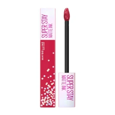 Afbeelding van 1+1 gratis: Maybelline SuperStay Matte Ink Lippenstift 390 Life of the Party 5 ml