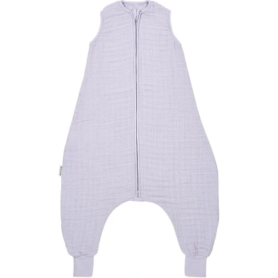 Afbeelding van Meyco baby Uni zomer slaapoverall jumper pre washed hydrofiel soft lavender 104cm 0.5 TOG