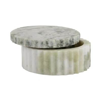 Afbeelding van Present Time Schaal With Lid Groen Ø15cm Scandinavisch