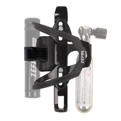 Image de Porte bidon zefal z2i noir composite renforce fibres de verre avec 2 supports acc integres