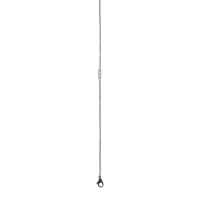 Afbeelding van Ketting Met iXXXi Logo 1 mm 80 cm Zwart