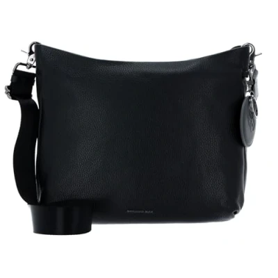 Afbeelding van Mandarina Duck Mellow Leather schoudertas voor dames, 34 x 31 8 cm (l h b), Zwart